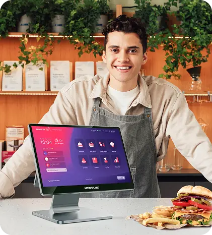 Menulux Restaurant POS - User-Friendly Interface - Cafe Software