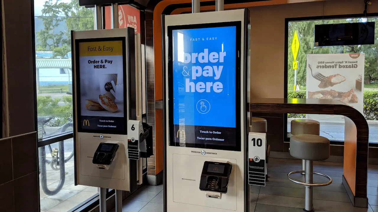 Self Order Kiosk & Restoran Self Servis Kiosk Sistemi