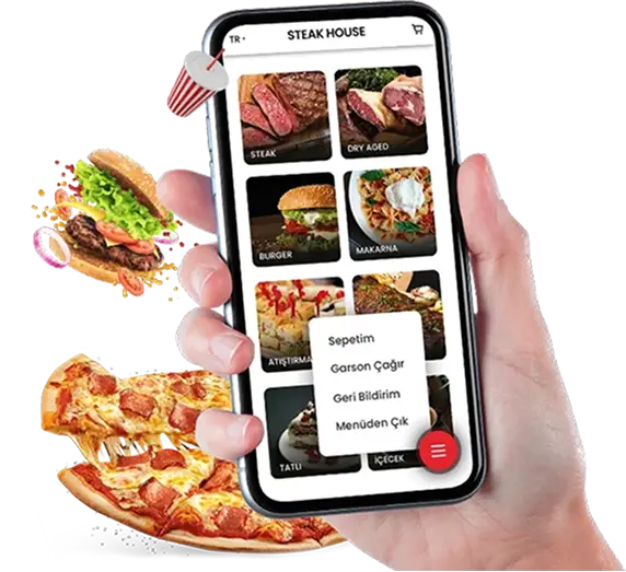 Dijital QR Menü - Self Servis