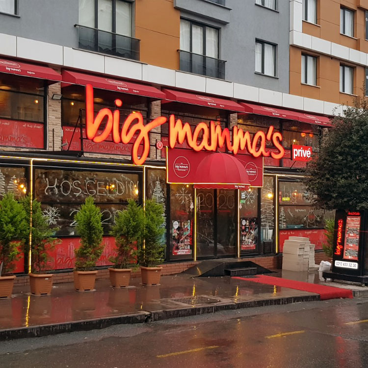 Menulux POS Sistemleri - Restoran Sipariş Uygulaması - Big Mamma's