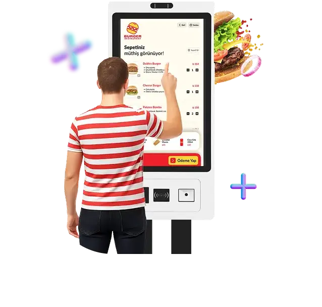 Menulux Self-Order Kiosk System for Modern Restaurants and Cafés