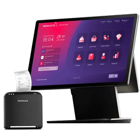 Menulux Premium POS System for High-Volume Chain Restaurants and Cafes