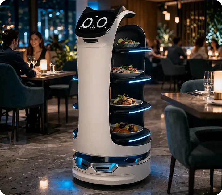 Menulux - Restoran Robot Garson & Servis Robotu - 2
